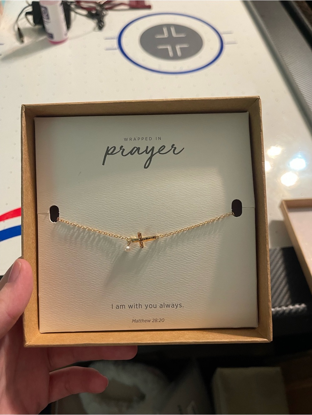 Gold Cross Necklace